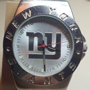 Game Time New York Giants Silver Stainless Steel Men's Watch